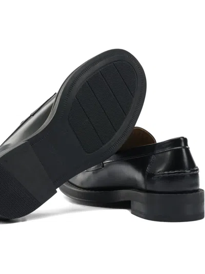Copenhagen Black Smooth Leather Penny Loafer