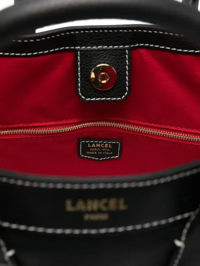 Lancel Belleville Double Handle Tote Bag In Black