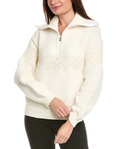 Bogner Elana Wool-blend Pullover In White