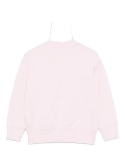 Palm Angels Teddy Bear-print Sweatshirt In Neutral