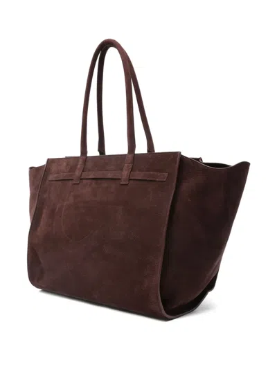 Benedetta Bruzziches Mame Weekend Shoulder Bag In Burgundy