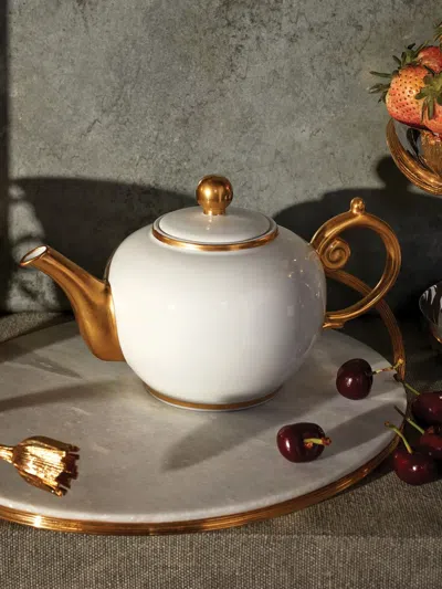 L'objet Aegean Coffee Pot In White