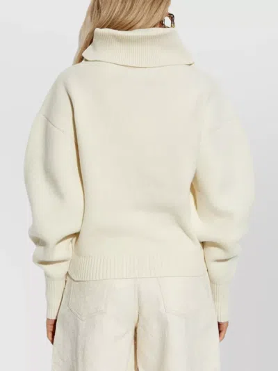 Jacquemus Jersey "ball" In White