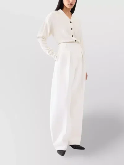 Jacquemus Short Cardigan Sweater In White