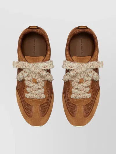 Tory Burch Field Sneakers In Brown