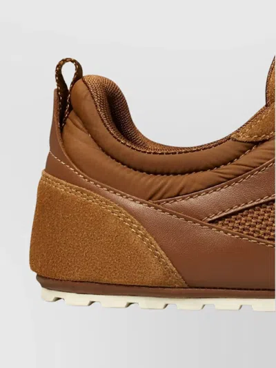 Tory Burch Field Sneakers In Brown