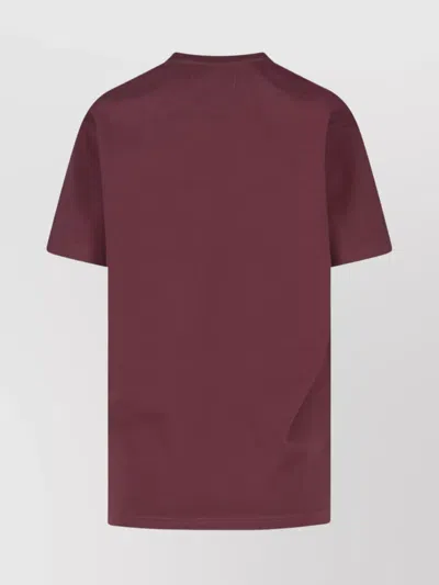 Vivienne Westwood Graphic Print Crew Neck Short Sleeve Top In Purple