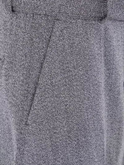 Studio Nicholson Belted Pants Featuring Pleated Design In Gray