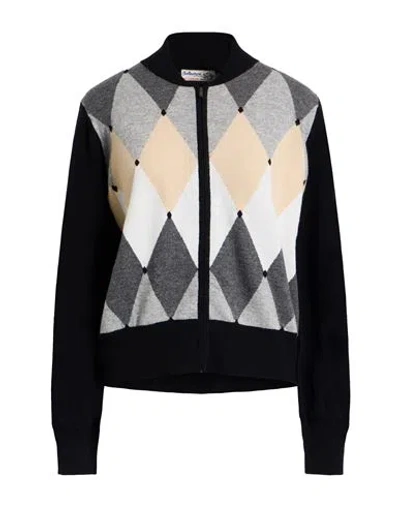 Ballantyne Of Peebles Woman Cardigan Black Size 12 Cashmere In Black