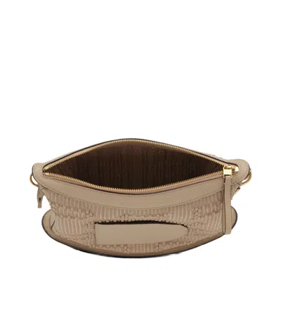 Delvaux Leather Shoulder Bag In Brown