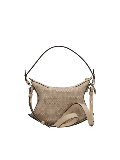 Delvaux Leather Shoulder Bag In Brown