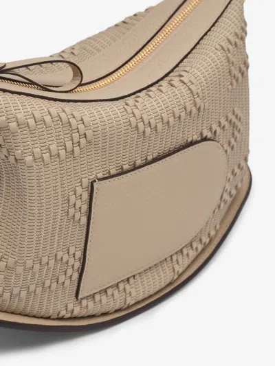 Delvaux Leather Shoulder Bag In Brown