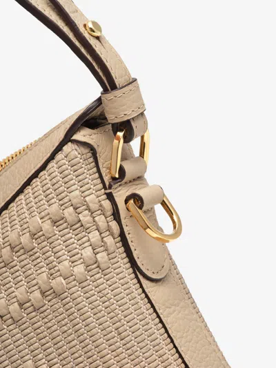 Delvaux Leather Shoulder Bag In Brown