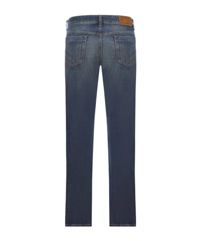 Incotex Cotton Denim Jeans In Blue