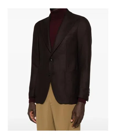 Tagliatore Revival Blazer In Brown