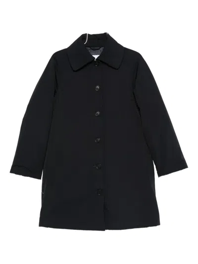 Aspesi Buttoned Coat In Black