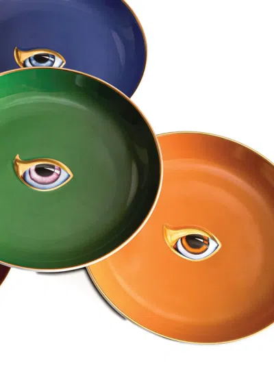 L'objet Lito-eye Canape Plate In Orange