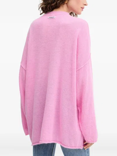 Pinko Langärmeliger Pullover In Pink