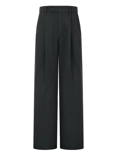 Studio Tomboy Button-fastening Trousers In Gray
