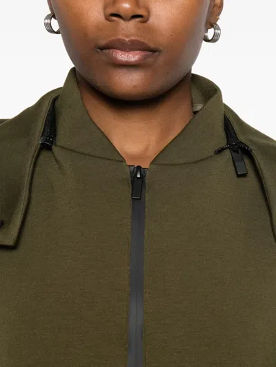 Psophia Gefütterte Kapuzenjacke In Green