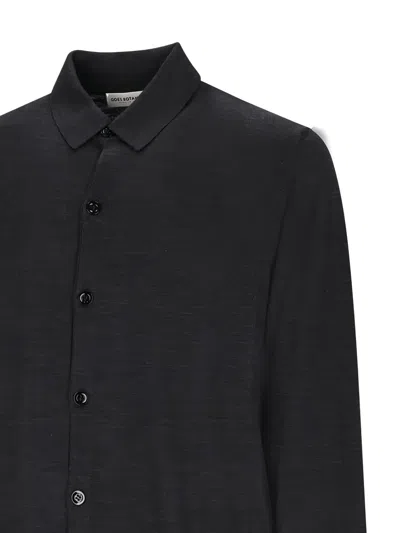 Goes Botanical Finezza Buttoned Shirt In Black