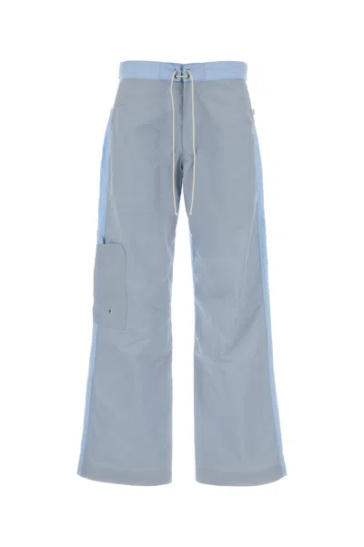 Gimaguas Two-tone Nylon Cedric Pant In Blue