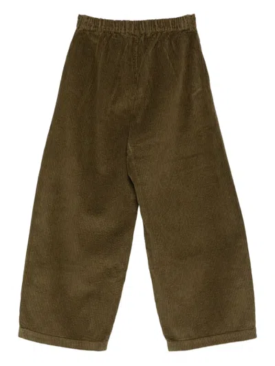 Labo Art Ausgestellte Cordhose In Green