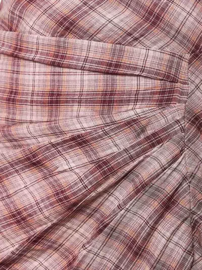 Isabel Marant Étoile Asymmetric Tied Maxi Dress In Multi