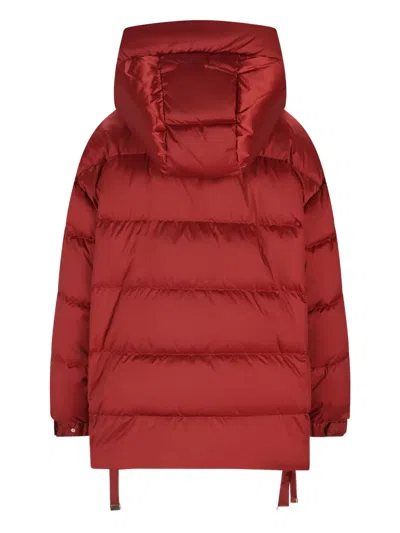 Max Mara Water-resistant Down Puffer Jacket In Brown