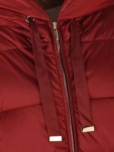 Max Mara Water-resistant Down Puffer Jacket In Brown