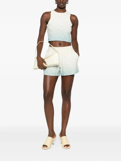 Off-white Monogram-jacquard Tank Top In Multi