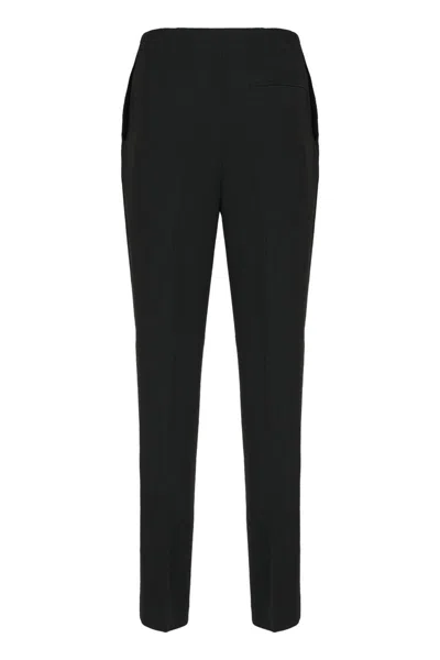 Alberta Ferretti Alberta Ferreti Tailored Trousers In Stretch Fabric In Black