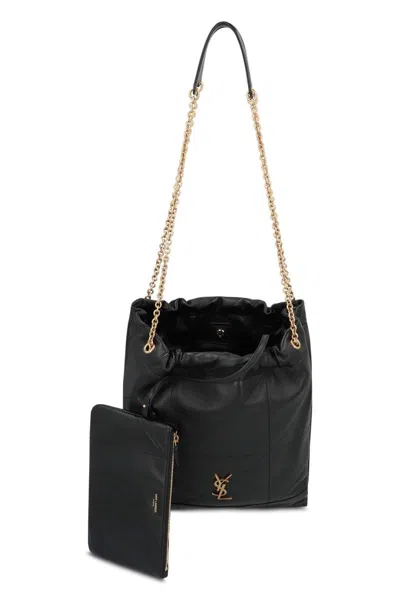 Saint Laurent Jamie 4.3 Pochon In Lambskin In Black