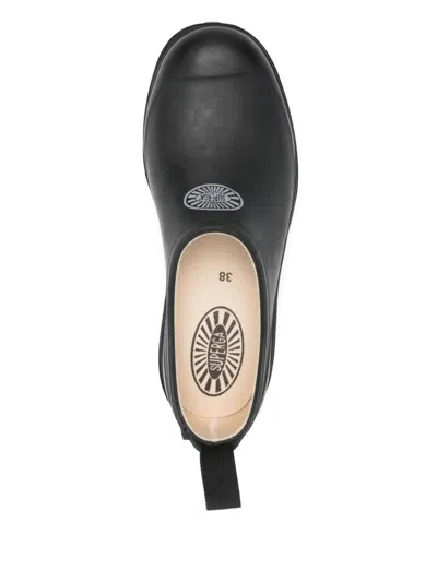 Superga 809 Rubber Mule In Black