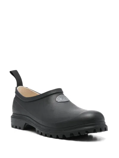 Superga 809 Rubber Mule In Black