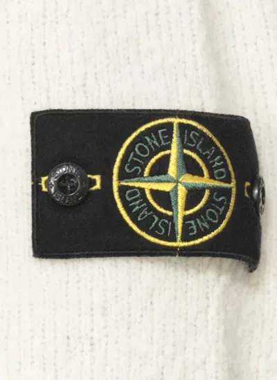 Stone Island Raw Beauty Cotton Sweatshirt In Neutral