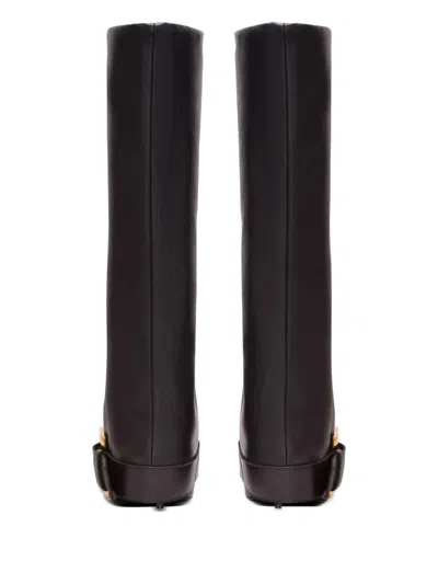 Balmain Women Anthem Boots In Black
