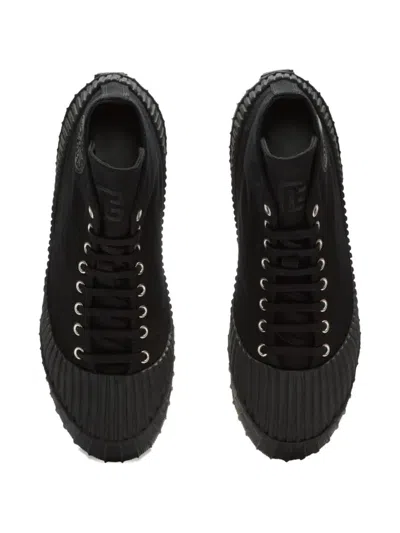 Balmain Riff Sneakers In Black