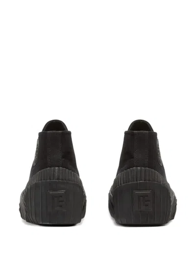 Balmain Riff Sneakers In Black