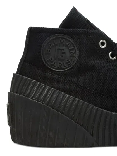 Balmain Riff Sneakers In Black