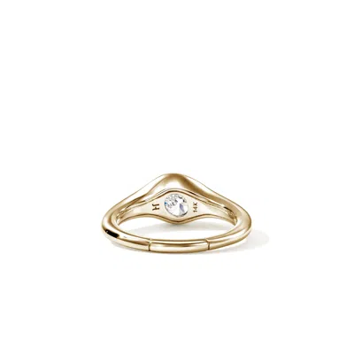 John Hardy 14k Yellow Gold Jh Lovestruck Lab Grown Diamond Oval Solitaire Ring