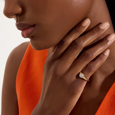 John Hardy 14k Yellow Gold Jh Lovestruck Lab Grown Diamond Oval Solitaire Ring