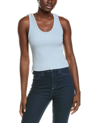 Perfectwhitetee Cruise Terry Tank Top In Blue