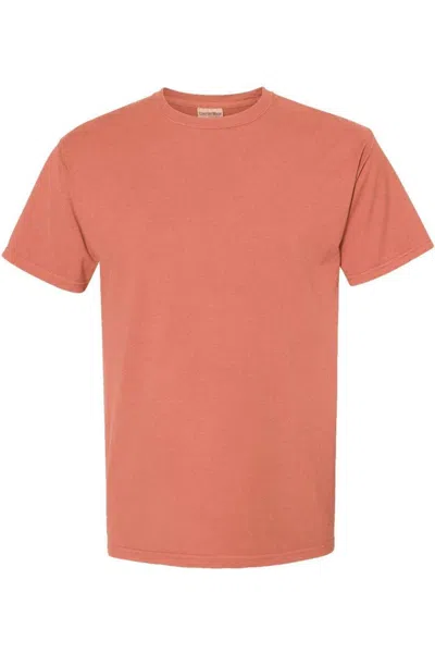 Comfortwash By Hanes Garment-dyed T-shirt In Orange
