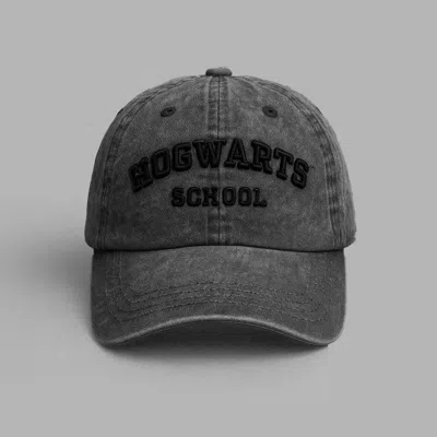 Blvck Harry Potter X  ‘hogwarts' Cap In Black