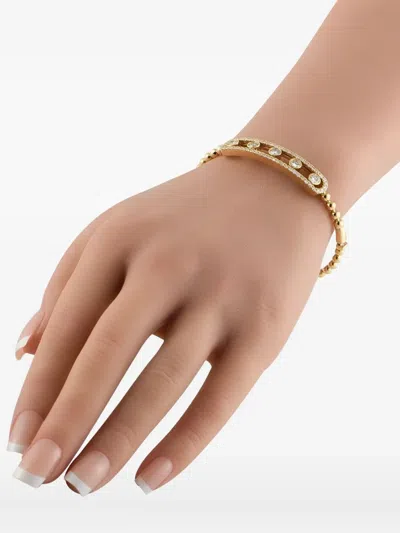 Pre-owned Lb Exclusive 18k Yellow Gold Odelia Diamond Bracelet