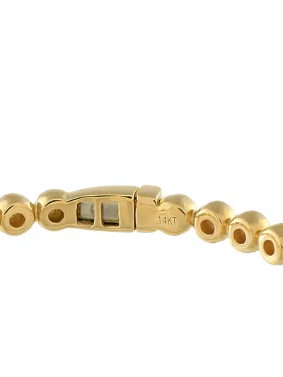 Pre-owned Lb Exclusive 18k Yellow Gold Odelia Diamond Bracelet