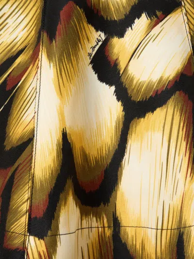 La Doublej All-over Print Mini Skirt In Multi