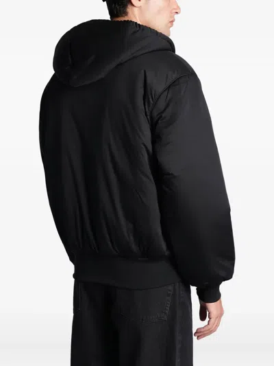Etudes Studio Hooded Zip Jacket In Black
