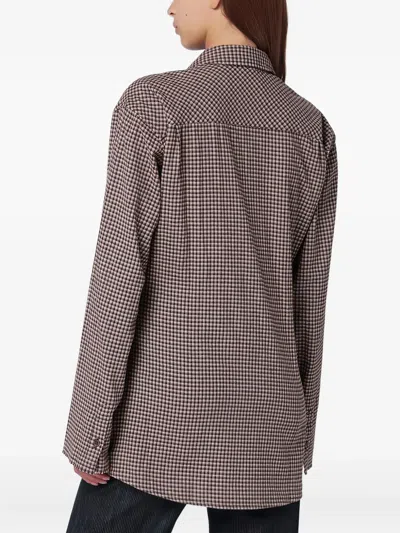 几何图案印花衬衫